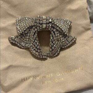Mignonne Gavigan Sparkling Crystal Bow hair clip